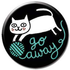 Button - 'Go Away'